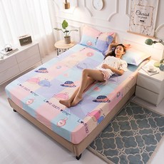 러블리한 심플 방수 매트리스 커버