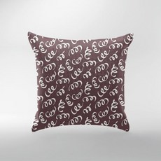 I Love Home 簡約圖案藝術抱枕套 2入