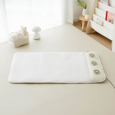 GGUMBI 幼兒用三層扇空氣涼感墊, 1個, 象牙白