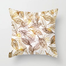 홈플로우 고급스러운 골드 포인트 쿠션커버 모음 솜미포함