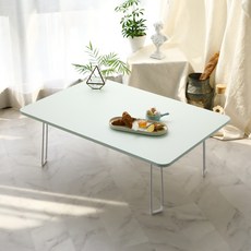 트리팜 PET 라운드 슈퍼매트 테이블 900 x 600 mm, 파스텔 민트