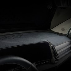 MAYTON 超柔軟天鵝絨儀表板保護套 防滑墊, Renault Grand Koleos (24年8月~ / 有HUD), 黑色