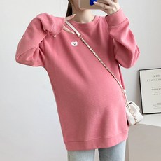 孕婦哺乳針織長袖上衣