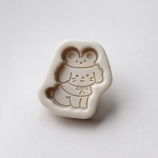 Angle Ting老鼠貴賓狗矽膠模具 2入, 混色