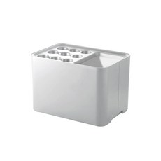 Booth Market 大型多孔雨傘架, 灰色, 1個