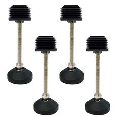 EMPIRE 家具腳矽膠高度調節腳墊蓋 40mm 4入 + 矽膠 m8100J 4入套組, 混合色, 1個