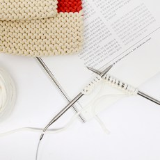 Felt House 高級金屬輪針 + 縫合針 編織工具組 5.5mm