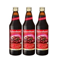 Rabenhorst 酸櫻桃汁, 700毫升, 3個