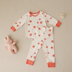 쉐베베 유아용 봉봉 실내복 상하의 세트
