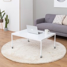 뮤리엘 800 이동식 다용도 테이블, 화이트