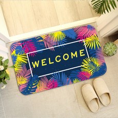 마음에 평화를 주는 다양한 풍경 발매트, 썸머웰컴