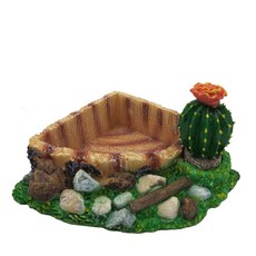 marketpia 爬蟲屋飲水餵食盆 01 GD003, 混合色, 1個