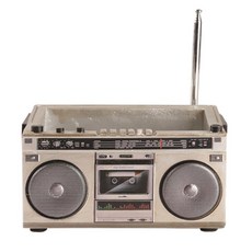 現代卡帶錄音機造型花盆, 混合色, 1個