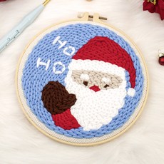 Artjoy DIY俄羅斯刺繡+鉤針組, 1套, 聖誕老人