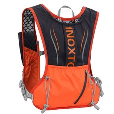 INOXTO 輕量馬拉松遠足慢跑登山越野背包, 橘色