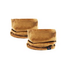 Karnik 超細纖維保暖圍脖 2入, 棕色 (EMN002)