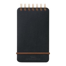 日本 MIDORI 上質系列 Grain皮革memo, 黑色, 1本