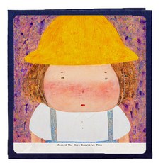 插畫封面記錄相冊 280*270*30mm, 20張, Kid(相冊)+Black(內頁)