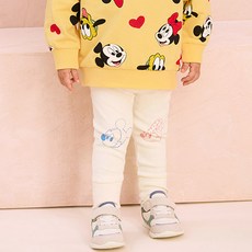 milkmile 兒童款 迪士尼米奇&米妮 Happy You 內搭褲