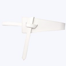 몬드스팟 여성용 니트 원피스 매듭 꼬임 허리 벨트 YT_RB1377_AY