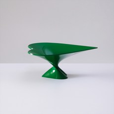 雙心託盤, 綠色