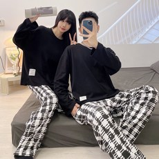 2'nd Pink 情侶長袖睡衣套裝