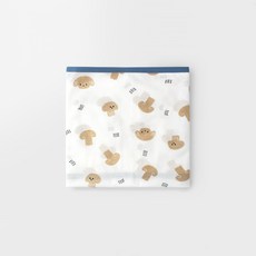 Merebe 新生兒小狗印花棉質包巾