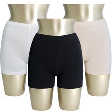 MUTTI MAMA 女性透氣純棉彈性三分安全褲3件組