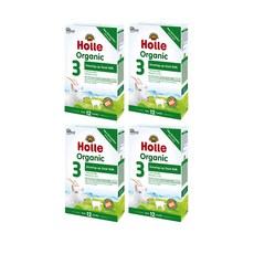 홀레 유기농 산양 분유 3단계(12개월 부터), 400g, 4개