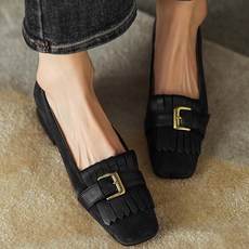 비아소뇨 여성용 Ignia 양가죽 수제 Loafer 2cm Vi21139
