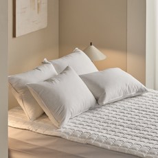 바운티풀 호텔 슈페리어 삼중구조 베개솜 1kg, 화이트, 1개