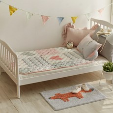 쉬즈홈 순면 누비 방수 패드 2종 세트, 스위티 핑크, 1개