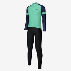 ZN長袖球衣+9褲自行車上下套裝NTT07