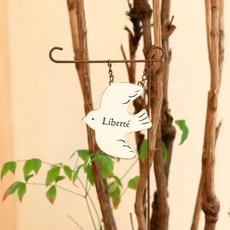 센트바스켓 해피무드 핸드메이드 화분 가든픽 플라잉 버드, 혼합색상