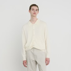 Mind Bridge 男款翻領開襟衫 MXCD2102