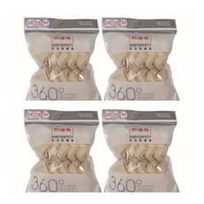 ABM KOREA 加寬防撞角 10入, 象牙白, 4組