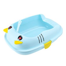 Monspet貓大馬桶開放式組裝式, 藍色