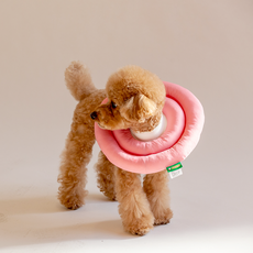 Fesstep Puppy UFO 頸領 粉色 M, 1個