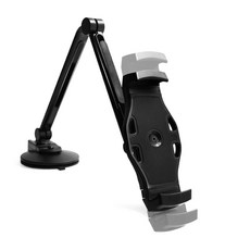 EGOWELL 360度旋轉車用平板支架, 黑色, 1個