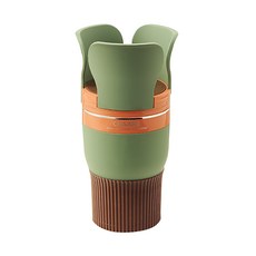 차아네 차량용 6단 와이드 멀티 컵홀더, 1개, GREEN
