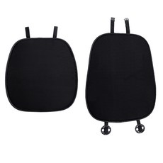 순잠 쿨링 아이스 통풍 자동차 시트 1인 세트, 1세트, 블랙