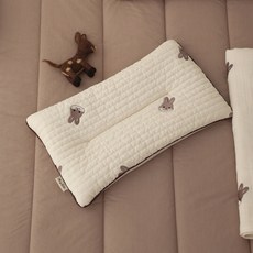 ChezBebe Baby 100 個雙面緊身枕頭 Pillow Choco Shabit, 象牙白