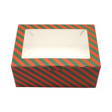 투톤 스트라이프 원터치 창문상자, 혼합색상, 8개