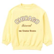 아이크레용 아동용 시카고 나염 맨투맨