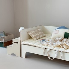 FRAMBOISE 兒童用Kring Rabbit 60支紗豐盈午睡被套組 分離式, 牛奶米色