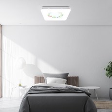 원하 LED 꽃 방등 50W 삼성칩, 주광색(화이트)