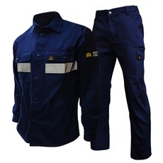 KameLo 男女通用棉質工作服兩件式 K002-C