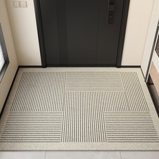 Hanbomnuri 玄關防滑墊 浴室腳踏墊, 線條, 1個