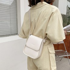 티나르 심플 레더 핸드폰 미니백