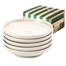 Dailylike My Buddy 迷你圓盤組, 比熊款 + 小熊款 + 無尾熊 + 兔子款 + 鱷魚款, 1組, 5件組迷你圓盤